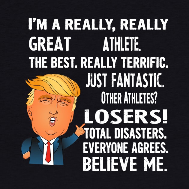 Funny Gifts For Athletes - Donald Trump Agrees Too by divawaddle